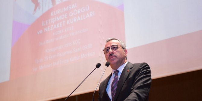 Başkan Güngör: Nezaket her kapıyı açar