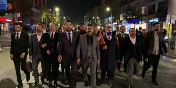 Kahramanmaraş Ülkü Ocakları’ndan ‘Cumhuriyet’ Mitingi