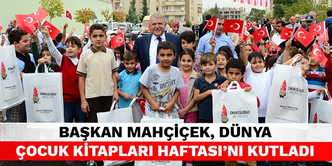 Başkan Mahçiçek, Dünya Çocuk Kitapları Haftası’nı kutladı