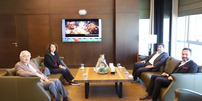 Başkan Gürbüz’den Akedaş‘a teşekkür ziyareti