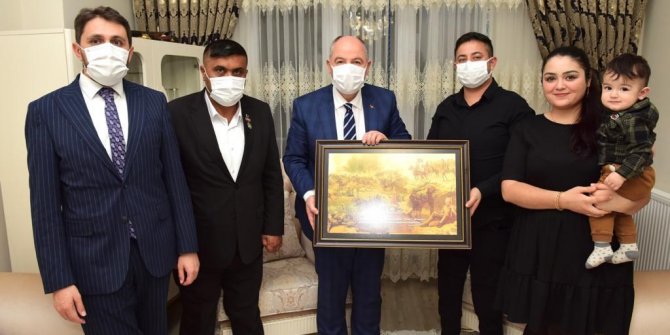 Kahramanmaraş Valisi Coşkun’dan şehit ve gazi ailelerine ziyaret