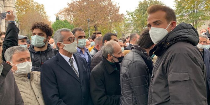 Başkan Güngör Karakoç’un cenaze töreninde