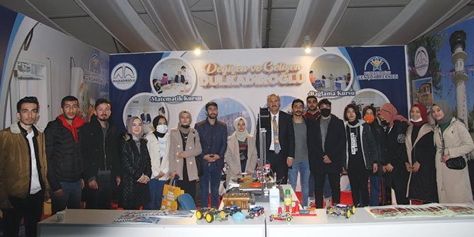 Gençlik Fuarında Dulkadiroğlu standına büyük ilgi