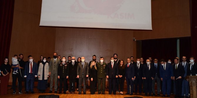 Kahramanmaraş'ta 24 Kasım Öğretmenler Günü kutlandı