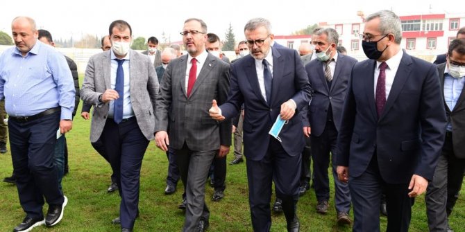 Bakan Kasapoğlu’ndan Kahramanmaraş’a stadyum müjdesi