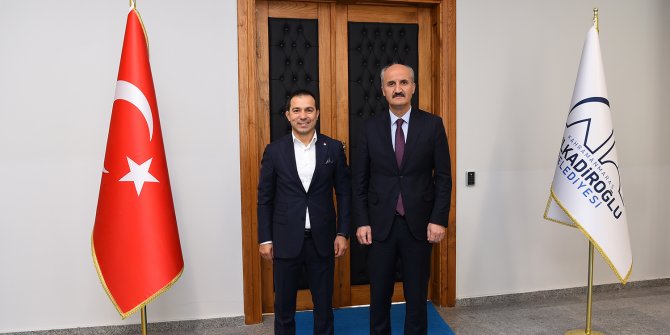 Eroğlu’ndan Başkan Okay’a ziyaret