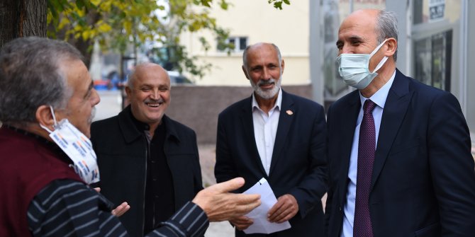 Başkan Okay mahalle ziyaretlerini sürdürüyor