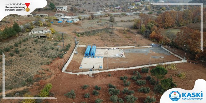 Türkoğlu'ndaki paket atıksu arıtma tesisi çalışmaları tamamlandı