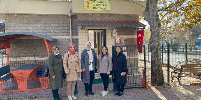 Deva Partili Kadınlar 5 Aralık Kadınlar Gününde Seçilmiş Kadın Muhtarları Ziyaret Etti
