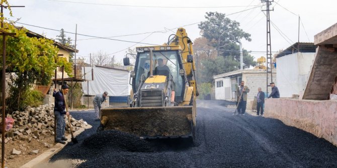 Dulkadiroğlu’ndan Güzelyurt Mahallesine asfalt