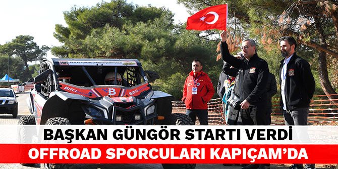 Offroad sporcuları Kapıçam’da