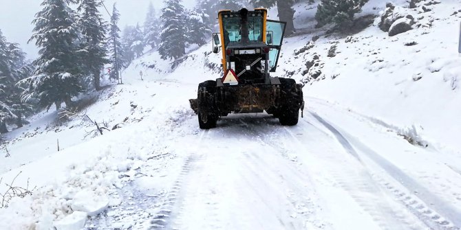 Kahramanmaraş Büyükşehir’in kış çalışmaları başladı