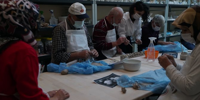 Kahramanmaraş'ta bu atölyelerde el becerilerini geliştiriyorlar
