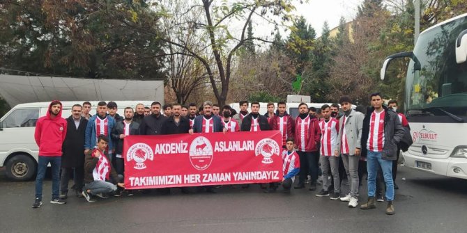 Akdeniz Aslanları’ndan Kahramanmaraşspor’a tam destek!
