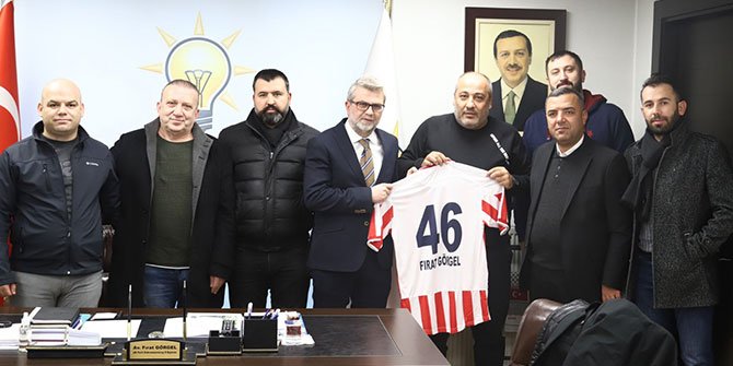 Kahramanmaraşspor’dan AK Parti’ye ziyaret!