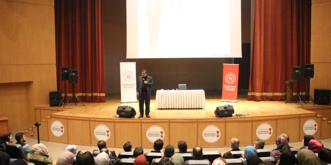 Hayati İnanç Kahramanmaraş'ta öğrencilerle bir araya geldi