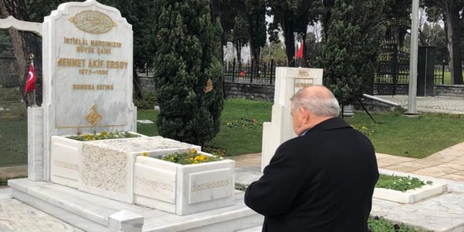 Başkan Mahçiçek vefatının yıldönümünde Mehmet Akif Ersoy’u andı