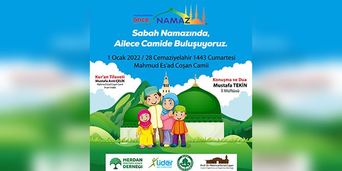 Kahramanmaraş'ta 'Seçmek Gerektiğinde Önce Namaz' etkinliği