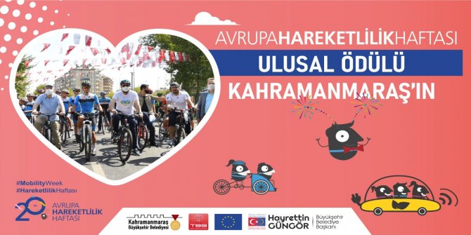 Avrupa Hareketlilik Haftası Ulusal Ödülü Büyükşehir’in