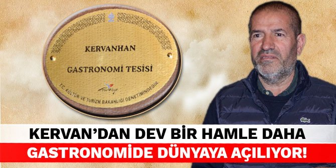 Dondurmanın Kralı Kervan’dan İkinci Hamle: Gastronomide Dünyaya Açılıyoruz!