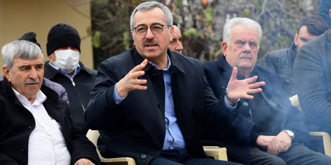 Başkan Güngör Kavlaklı’da muhtarlarla buluştu