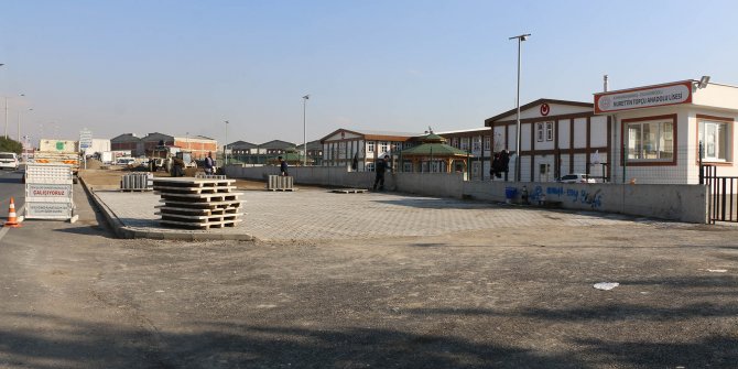 Yavuz Selim’de öğrenciler için güvenli yürüyüş yolu