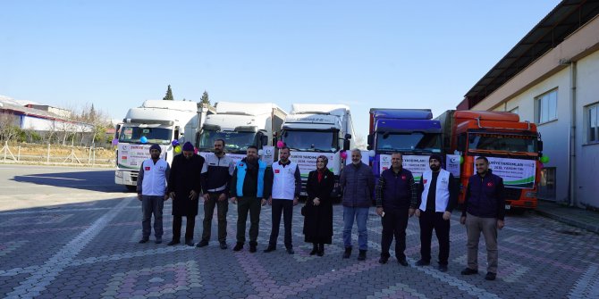 Kahramanmaraş’tan Suriye’ye yardım eli bir kez daha uzandı