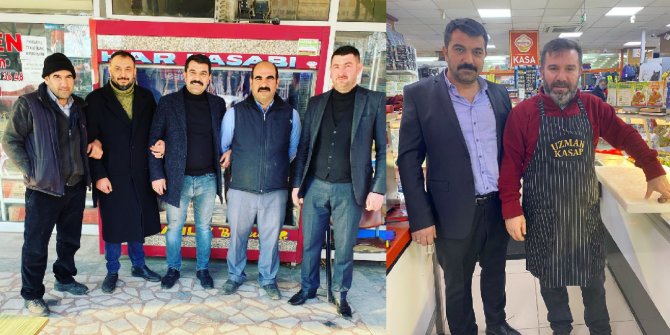 Kasaplar Odası Başkan Adayı Deligönül esnaf ziyaretinde konuştu: Birlikte bütün sorunları çözeceğiz!