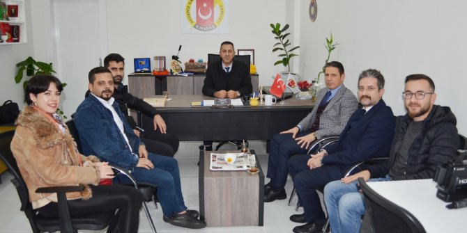 KMAGC’ye 10 Ocak Çalışan Gazeteciler Günü ziyaretleri