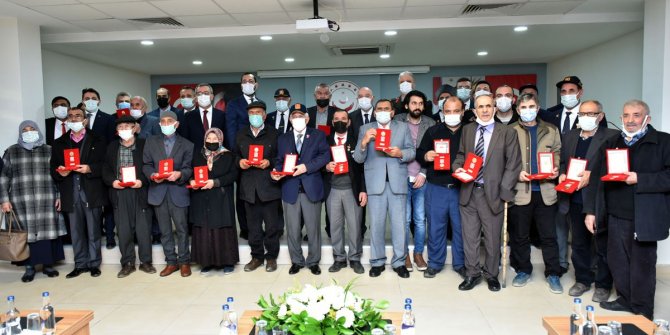 Kıbrıs Gazilerine Milli Mücadele Madalyası ve Beratı Takdim Töreni düzenlendi