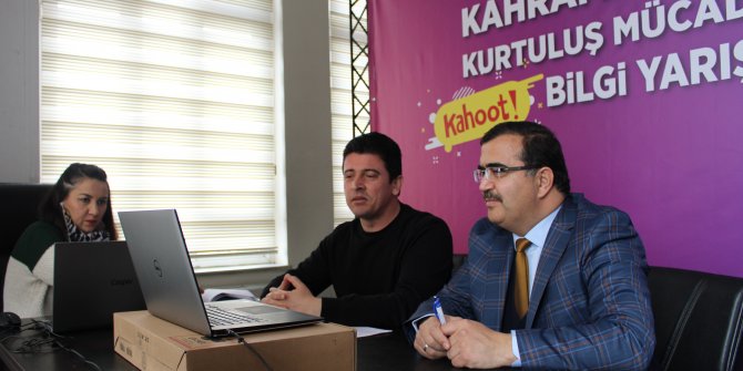 Kahramanmaraş Kurtuluş Mücadelesi Kahoot Bilgi Yarışması devam ediyor
