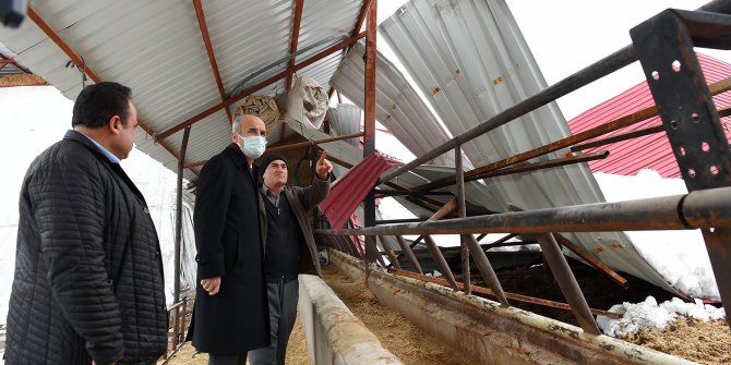 Başkan Okay’dan besicilik yapan vatandaşlara ziyaret