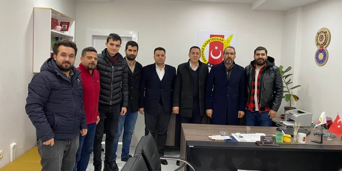 Milletvekili Özdemir'den Akdeniz Gazeteciler Cemiyeti’ne ziyaret!