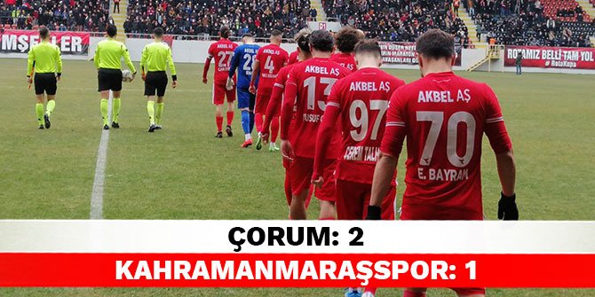 orum 2 Kahramanmara spor 1