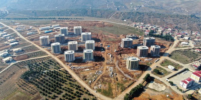 Tekke’deki hak sahiplerinin yeni konutları tamamlanıyor