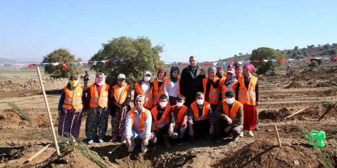Güvenç’in kurduğu güçlü iletişim, 30 bin fidan olarak Kahramanmaraş’a nefes oldu