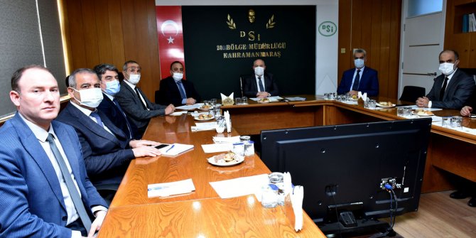 Kahramanmaraş'ta Ceyhan Havzası 2021 Yılı Yönetim Kurulu Toplantısı yapıldı