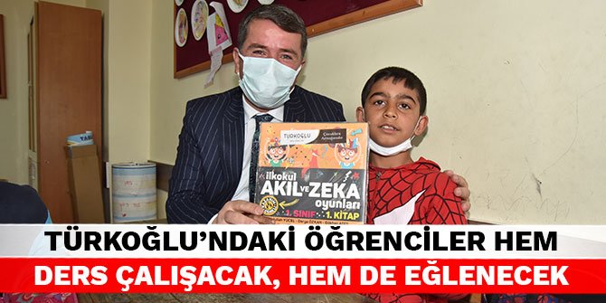 Türkoğlu'ndaki öğrenciler hem ders çalışacak, hem de eğlenecek