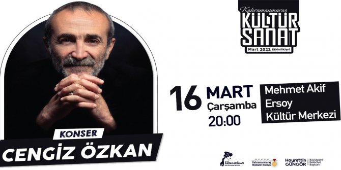 Cengiz Özkan Kahramanmaraşlılarla buluşuyor