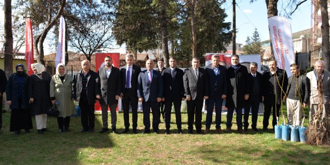 Türkoğlu’nda ceviz fidanı dağıtıldı