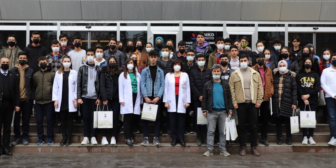 Akkent Anadolu Lisesi öğrencileri Sanko Üniversitesi’nde