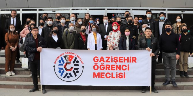 Gazişehir Öğrenci Meclisi’nden SANKO Üniversitesi’ne ziyaret