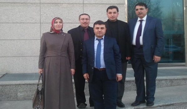 AK PARTİ GENEL BAŞKAN YARDIMCISI NUMAN KURTULMUŞ  ATİLLA GELEBEK VE BERABERİNDEKİ HEYETİ KABUL ETTİ