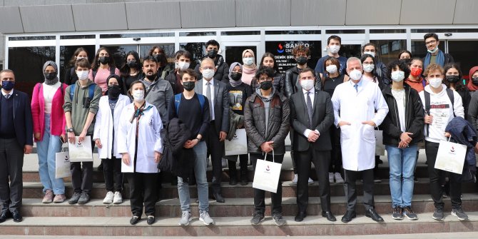 TOBB Fen Lisesi öğrencileri SANKO Üniversitesi’ne konuk oldu