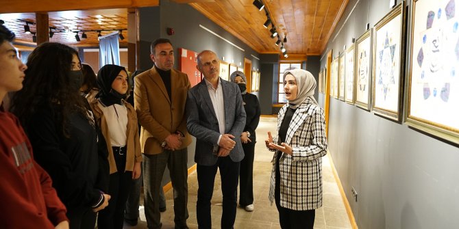 Esma'ül Hüsna sergisinin açılışı gerçekleştirildi