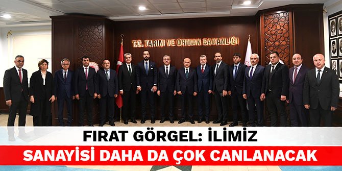 Fırat Görgel: İlimiz sanayisi daha da çok canlanacak