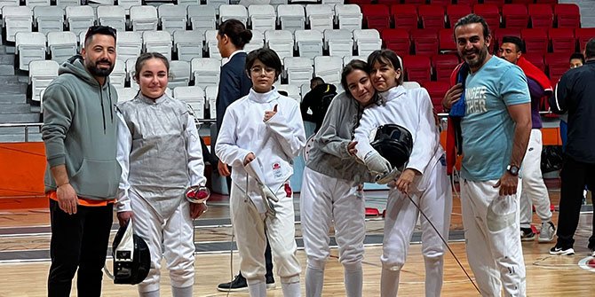 SANKO Okulları öğrencisi eskrimde türkiye beşincisi oldu