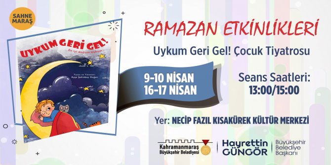 ‘Uykum Geri Gel’ miniklerle buluşacak