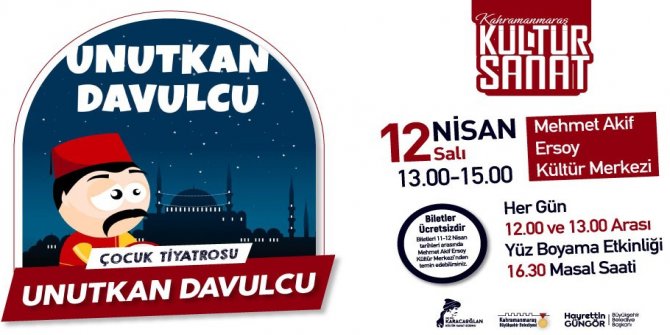 Kahramanmaraş Büyükşehirden çocuklara tiyatro gösterimi