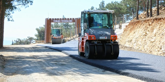 Seyir Terası’nın yol sorunu çözüldü